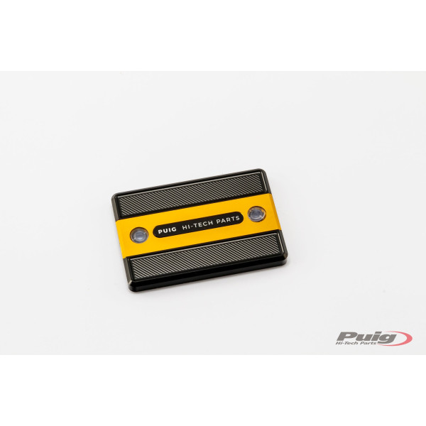 Puig Puig front brake fluid reservoir cover | gold | various yamaha models